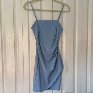 Windsor NYT Blue Spaghetti Strap Dress